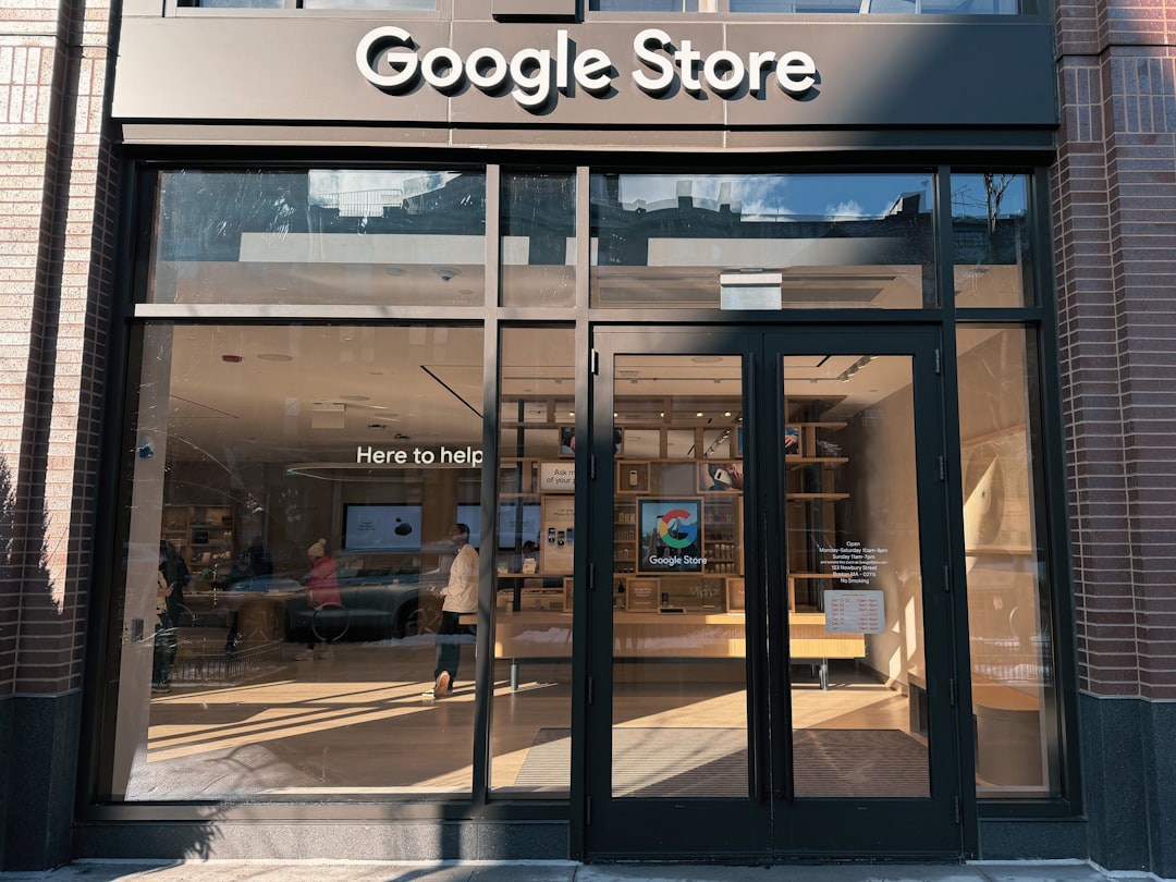 Cozy and little Google Store in Boston